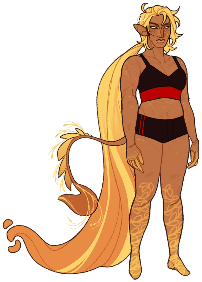 A drawing of Rye Cookie.